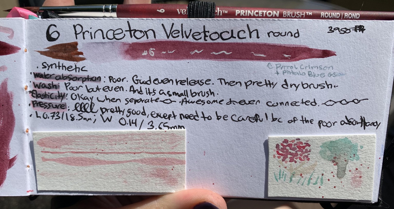 Watercolor Brushes 101: Testing and Creating Brush Marks Library - image 9 - student project