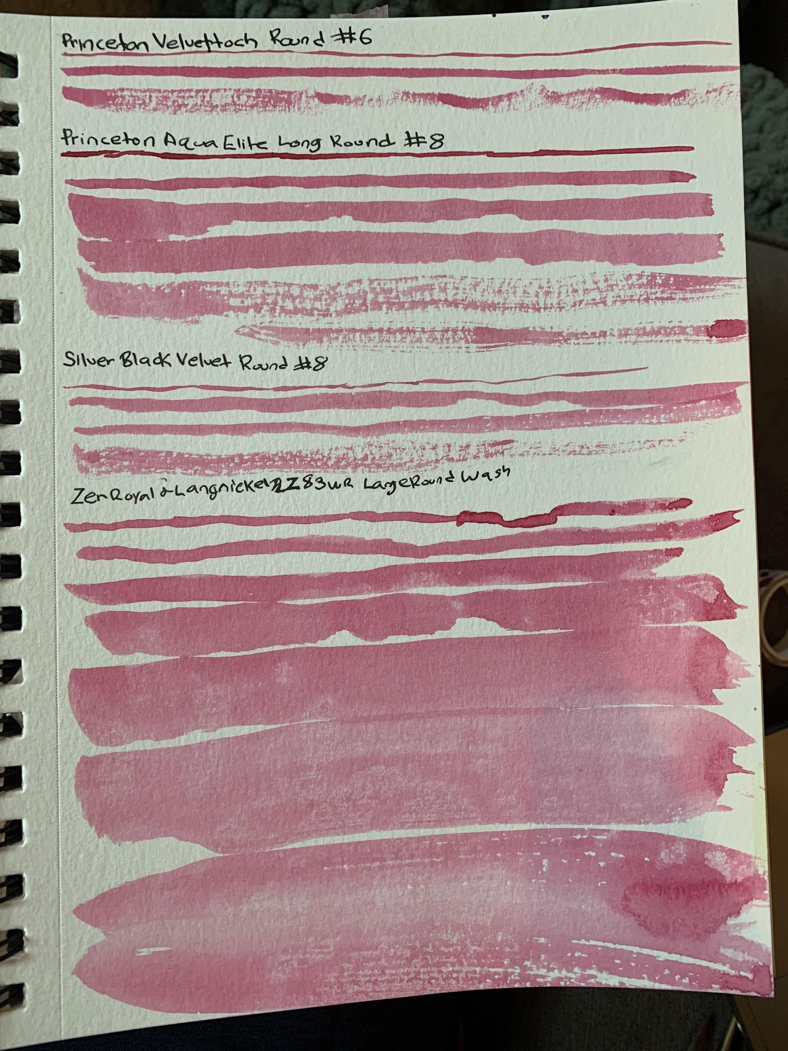 Watercolor Brushes 101: Testing and Creating Brush Marks Library - image 2 - student project