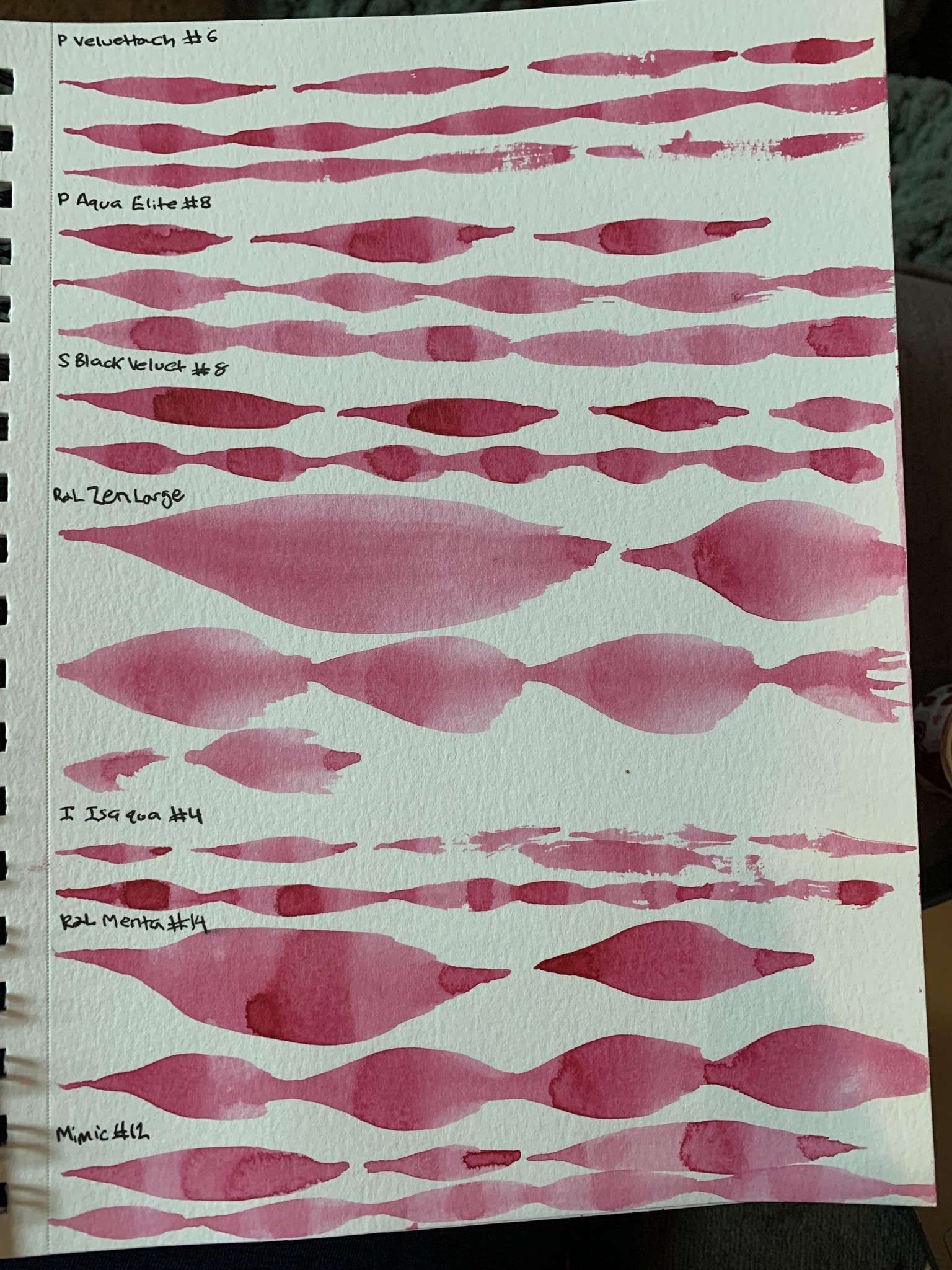 Watercolor Brushes 101: Testing and Creating Brush Marks Library - image 5 - student project