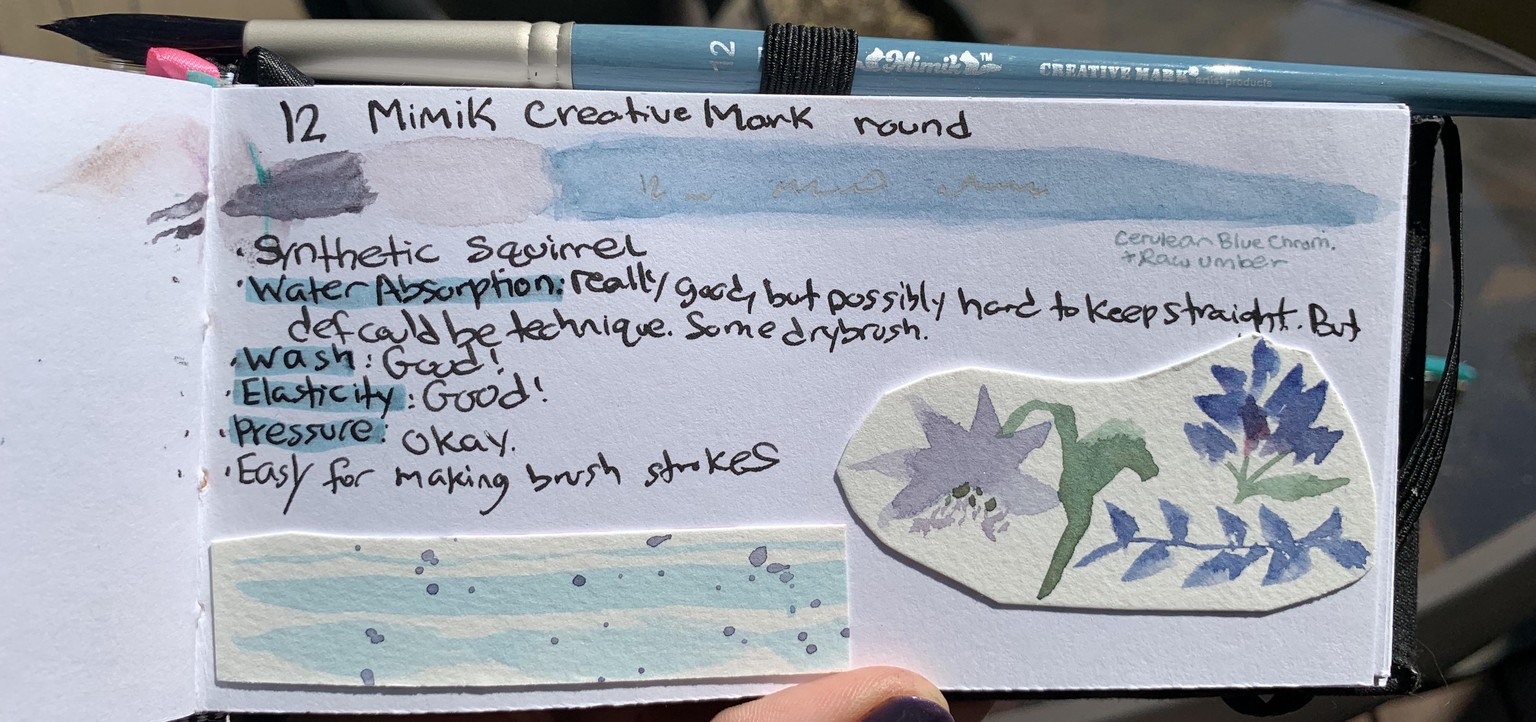Watercolor Brushes 101: Testing and Creating Brush Marks Library - image 15 - student project