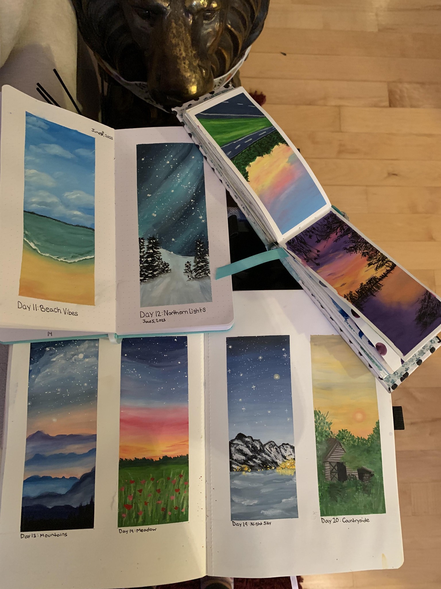 30-day Gouache Challenge - image 33 - student project