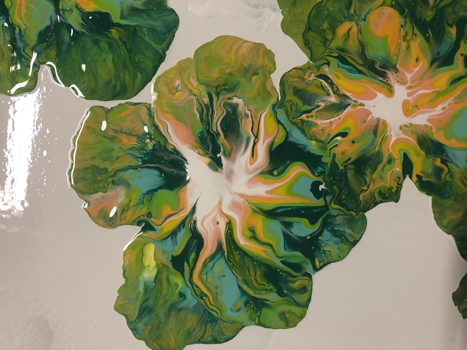 Green flowers - image 2 - student project