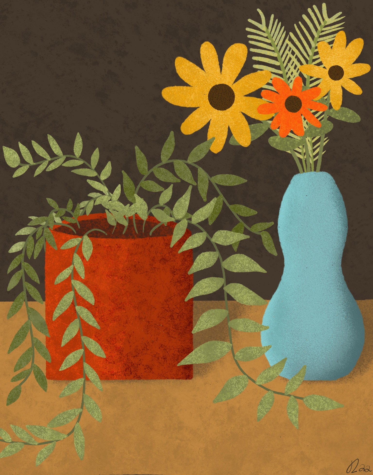 Brushes & Illustration - image 1 - student project