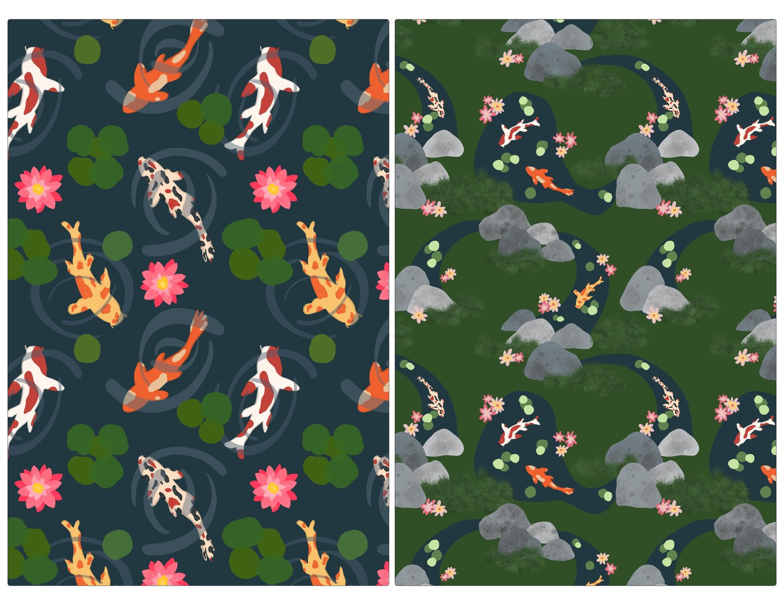 Koi Pond - image 1 - student project
