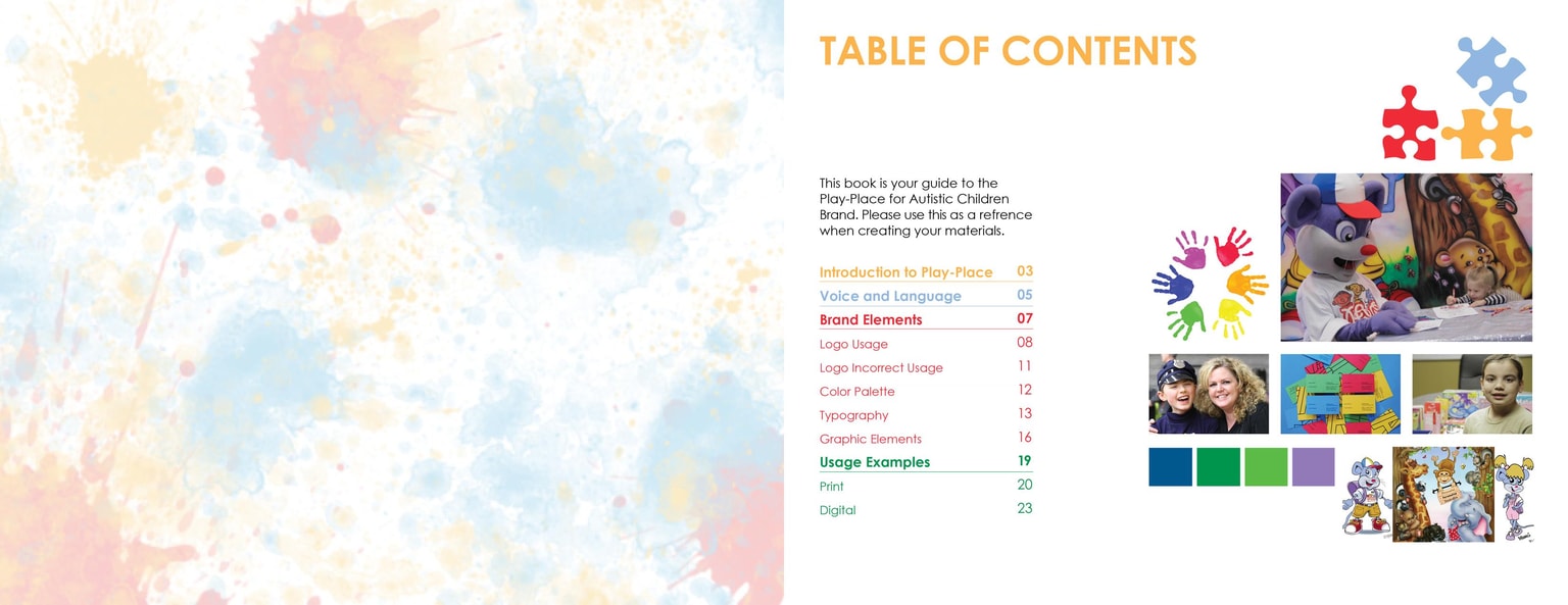 Play-Place for Autistic Children Style Guide - image 2 - student project