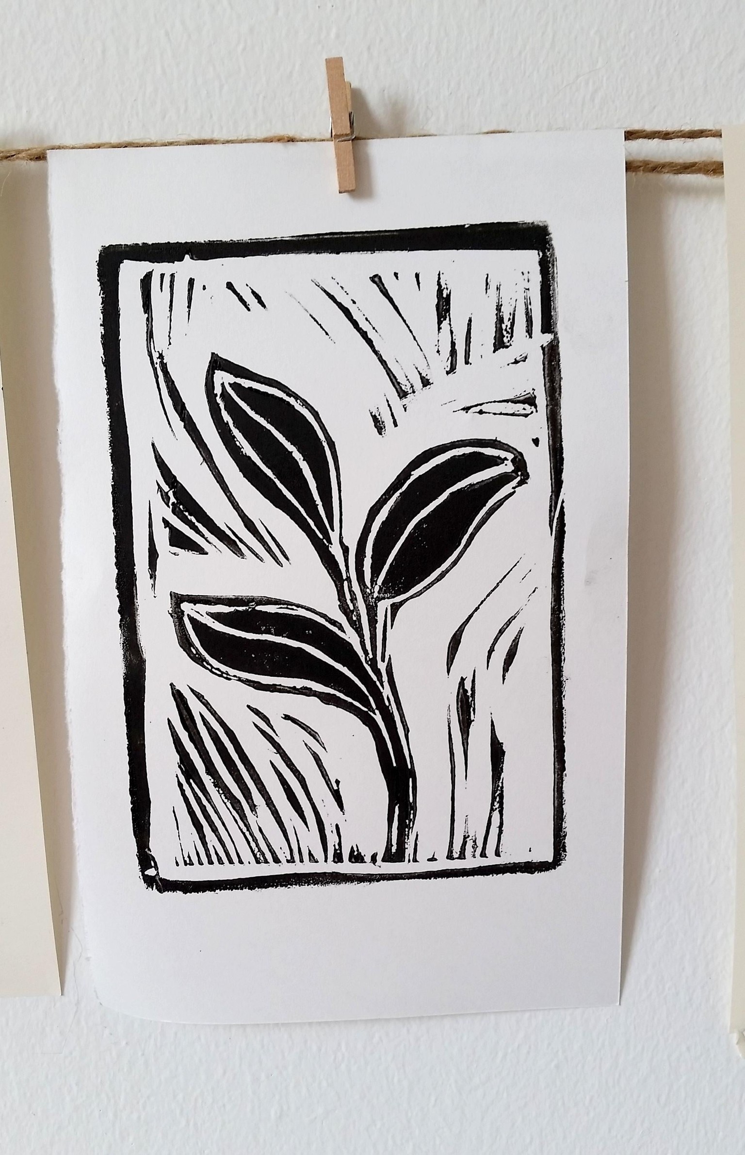 Linoleum Prints - image 4 - student project