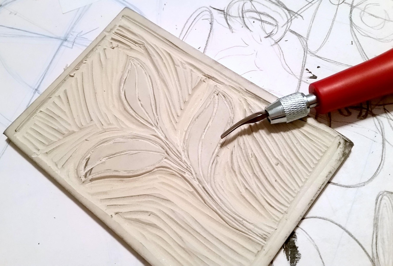 Linoleum Prints - image 2 - student project