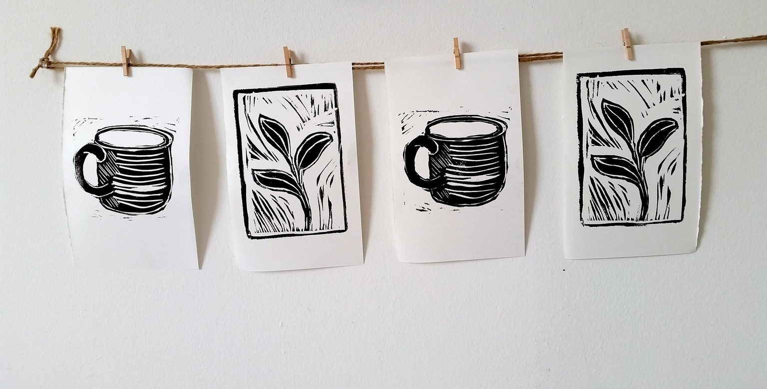 Linoleum Prints - image 6 - student project