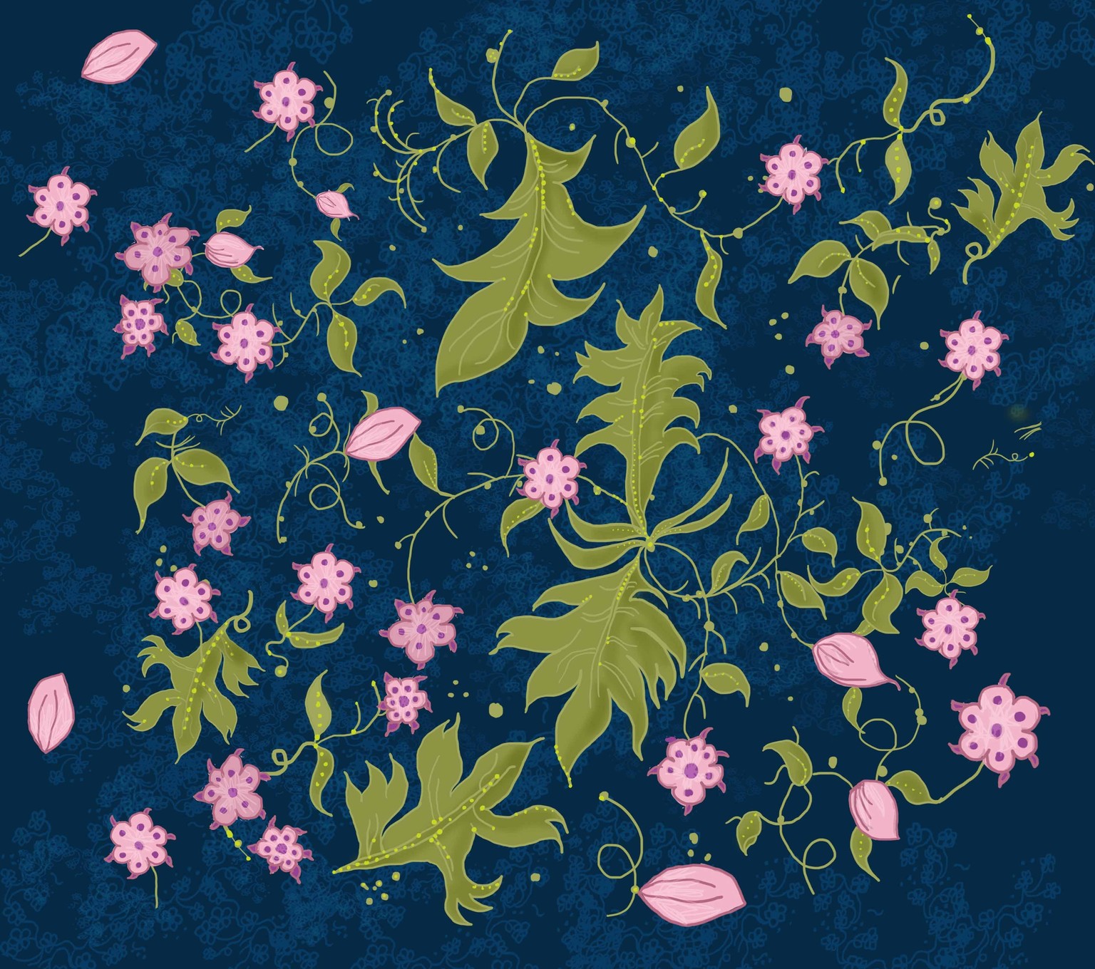 William Morris pattern - image 1 - student project
