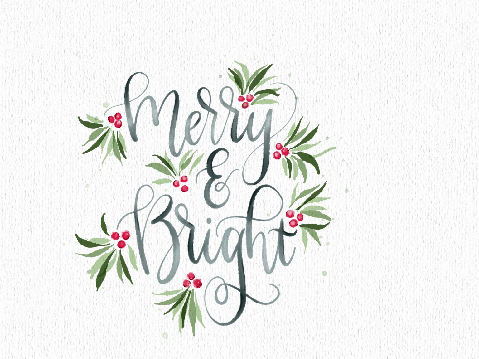 Watercolor Lettering on the iPad - image 1 - student project