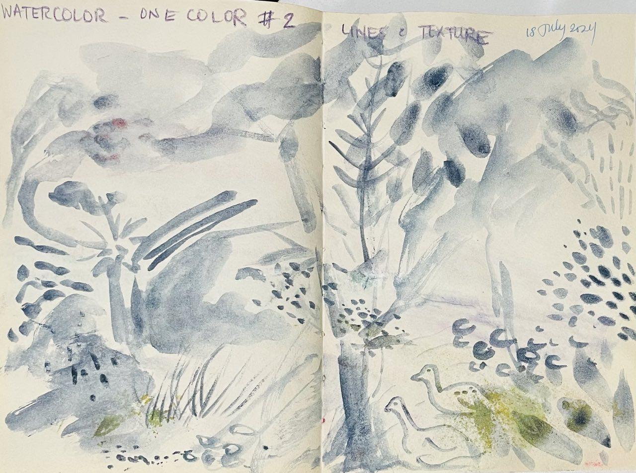 Sketchbook Club: Landscapes - image 4 - student project
