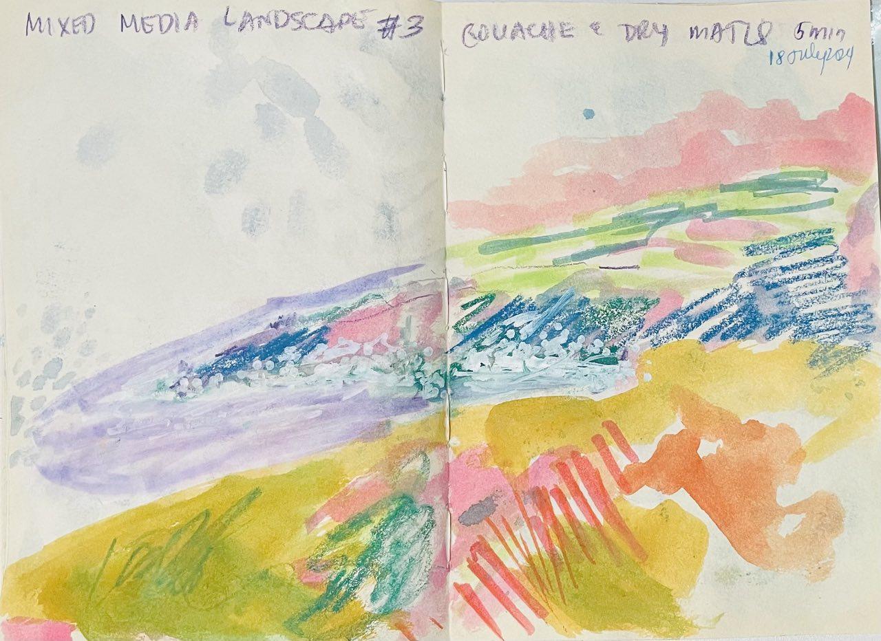 Sketchbook Club: Landscapes - image 3 - student project