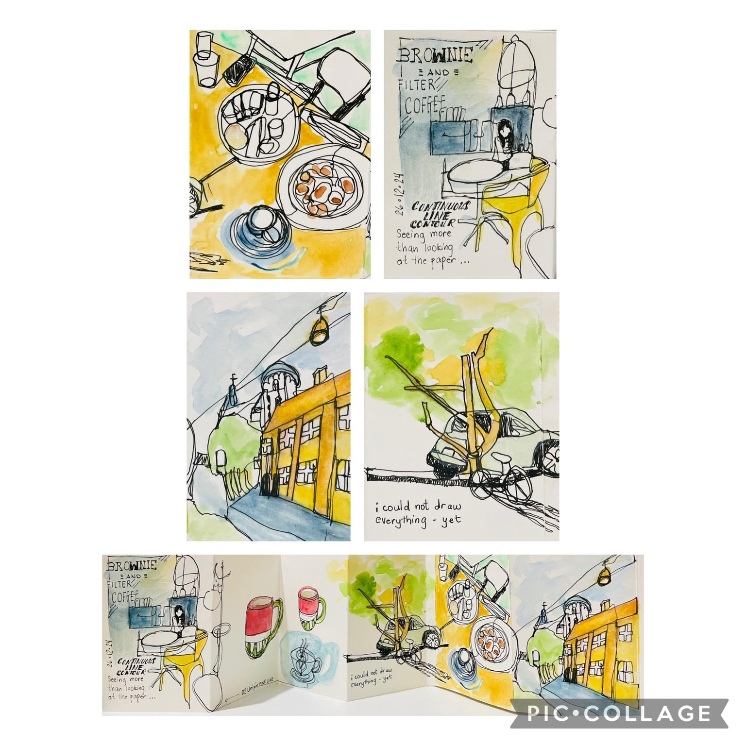 Easy Watercolor Art Journaling: No Effort Drawing - image 2 - student project