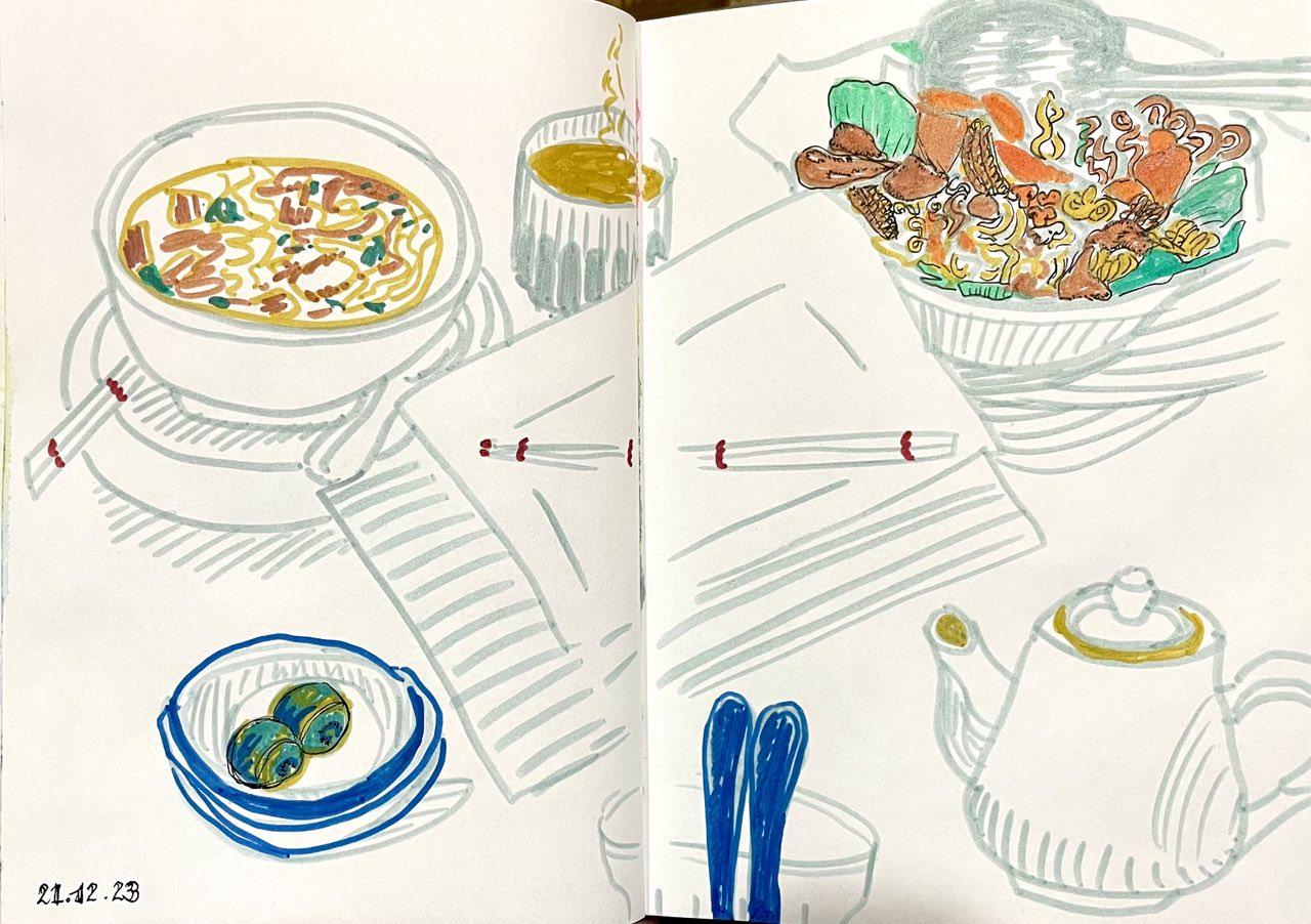 Everyone Can Draw Lunch - Learn to Draw and Paint Like Me While I Take You Out f - image 1 - student project