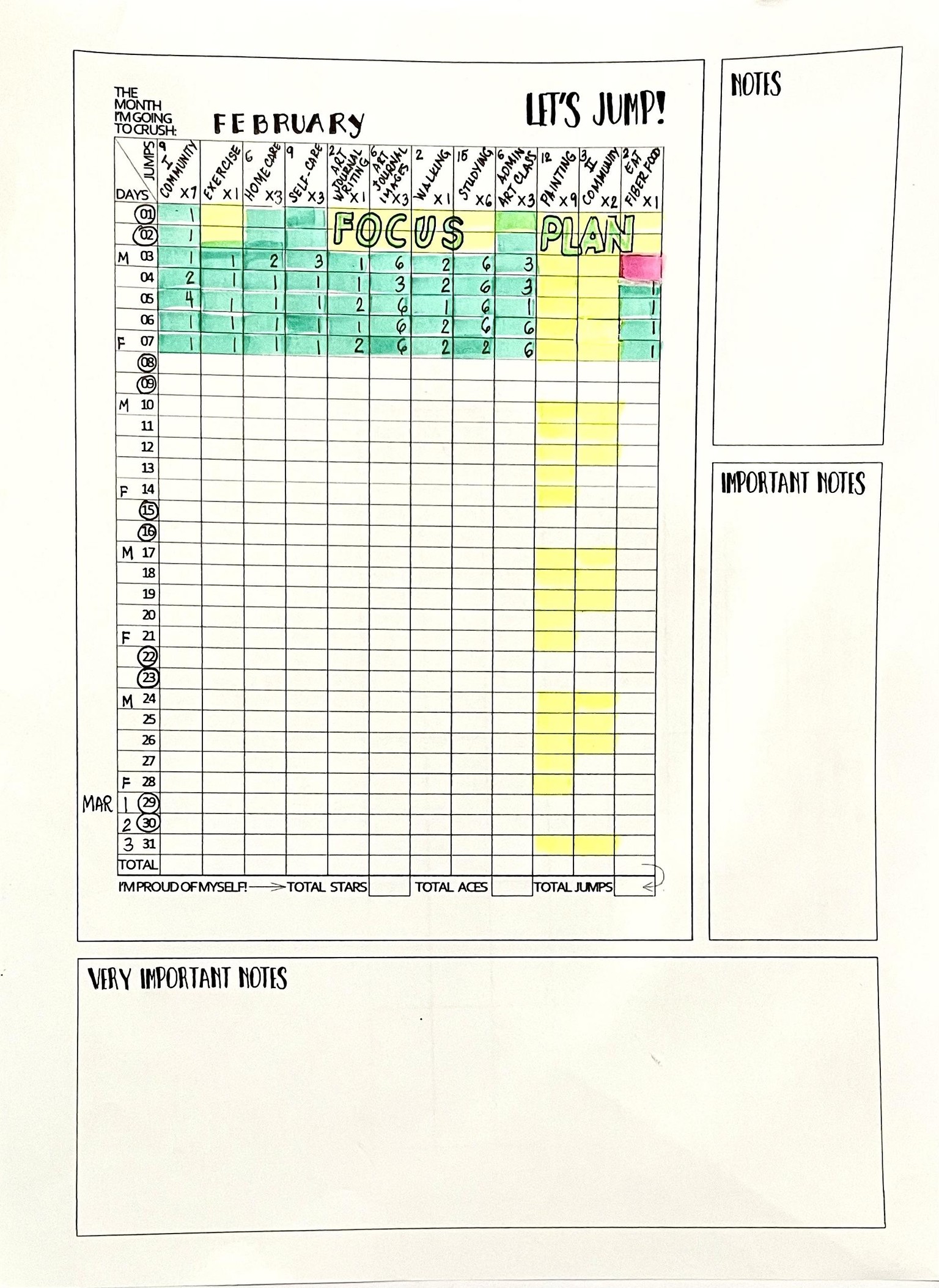 Keep JUMPing - Find New Ways for Time Management, Stay Consistent and Be Product - image 4 - student project