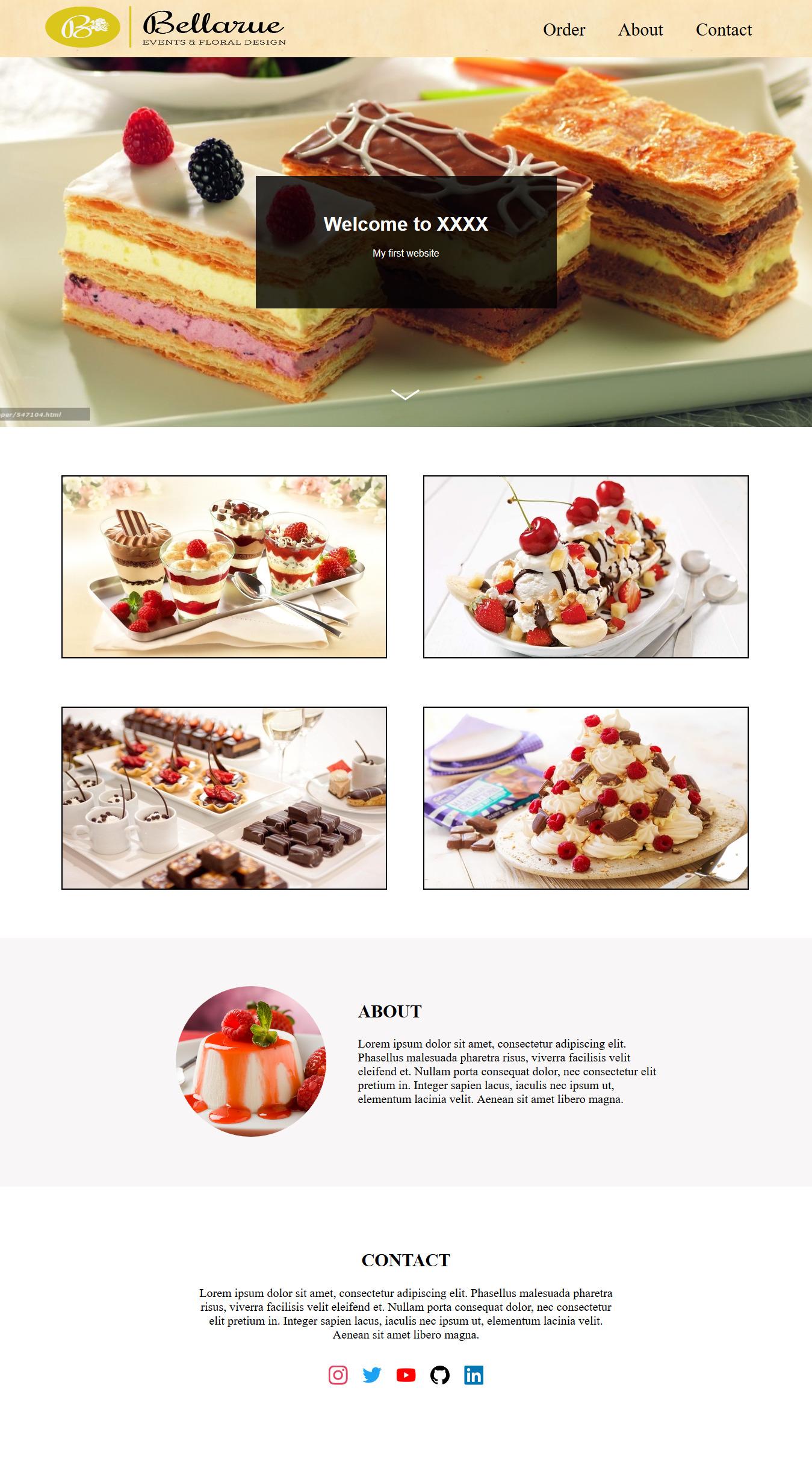 My First Website - image 1 - student project