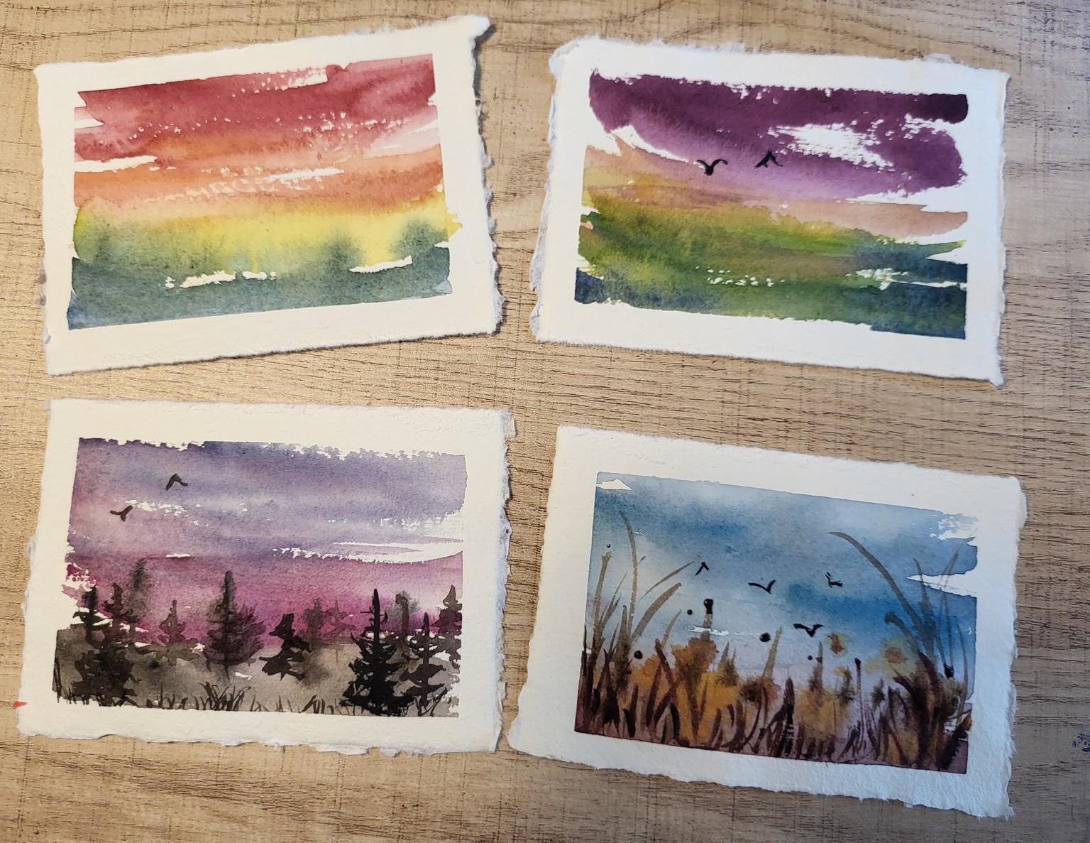 Loose landscape minis - image 2 - student project
