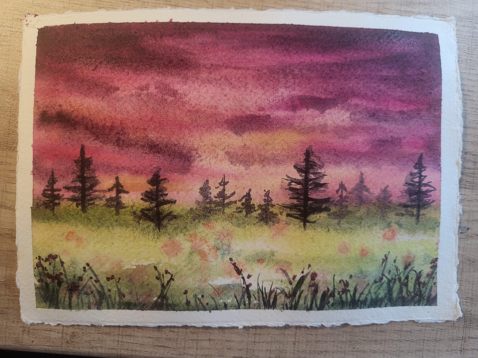 Loose landscape minis - image 1 - student project
