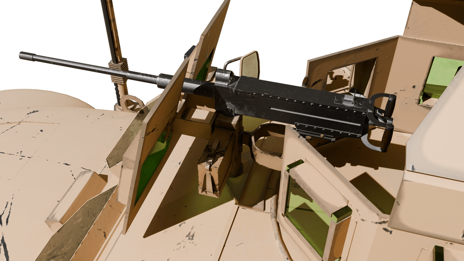 My Render of Oshkosh M-ATV - image 4 - student project