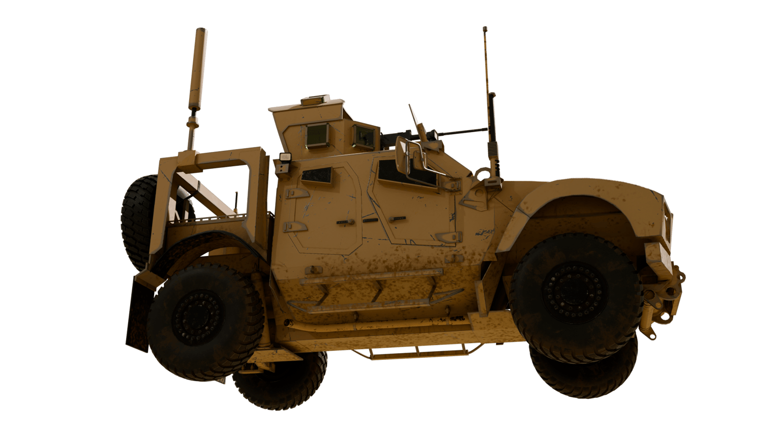 My Render of Oshkosh M-ATV - image 3 - student project