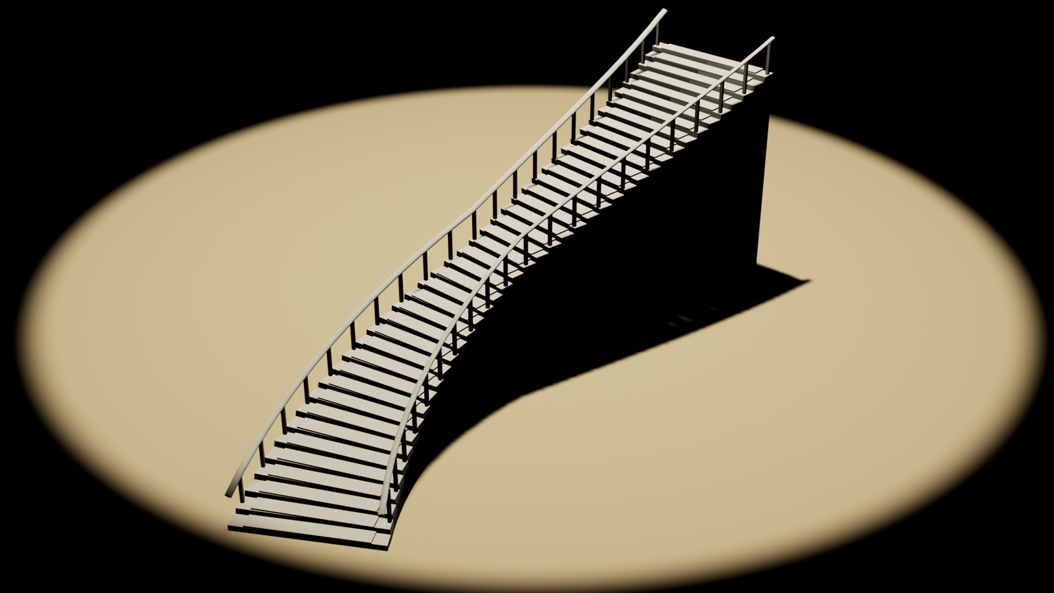 My Geometry Node Staircase - image 1 - student project