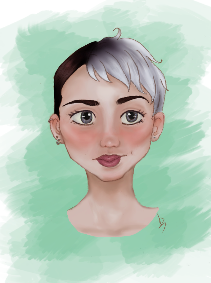 Character portrait - image 1 - student project