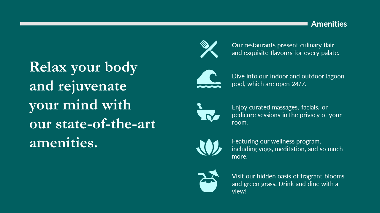 Resort Ppt - image 2 - student project
