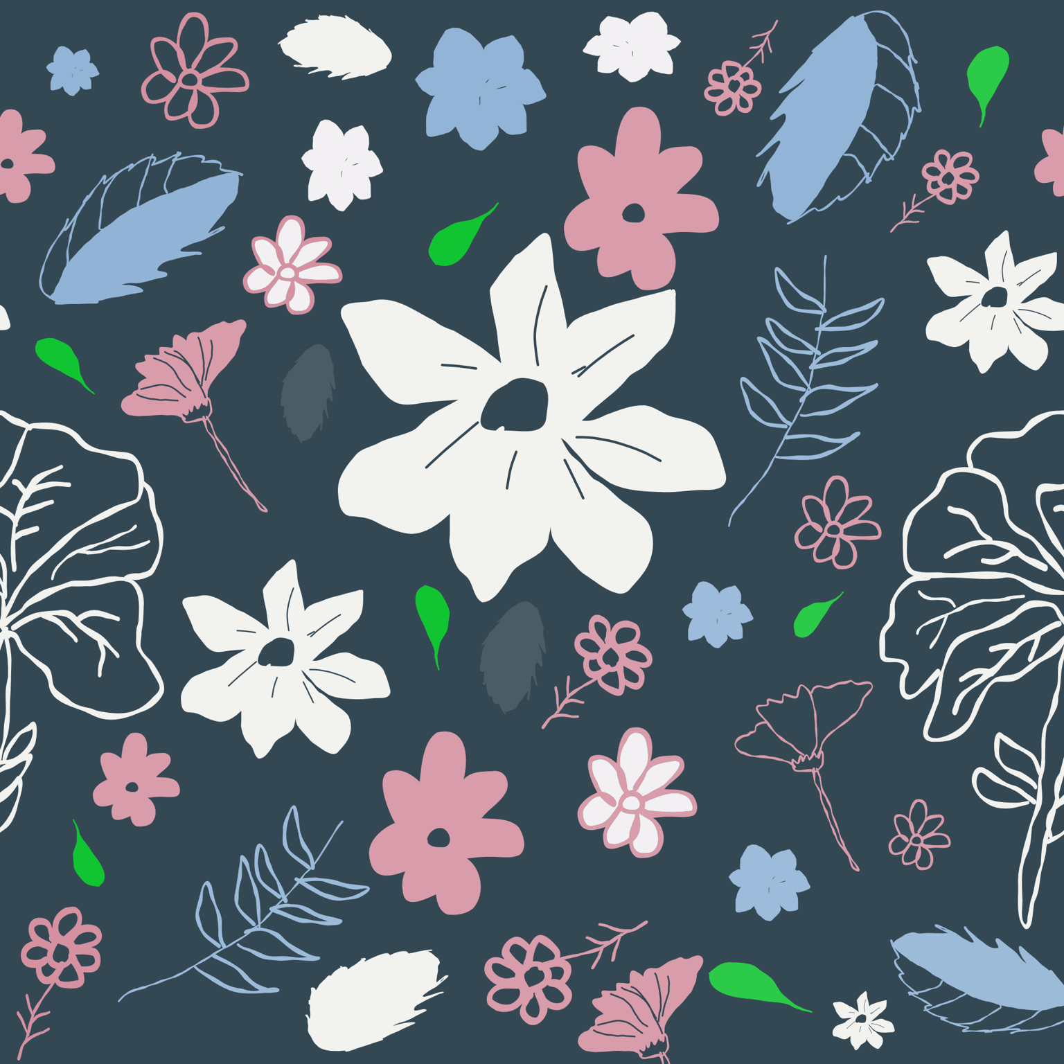Seamless Repeat Pattern - image 1 - student project