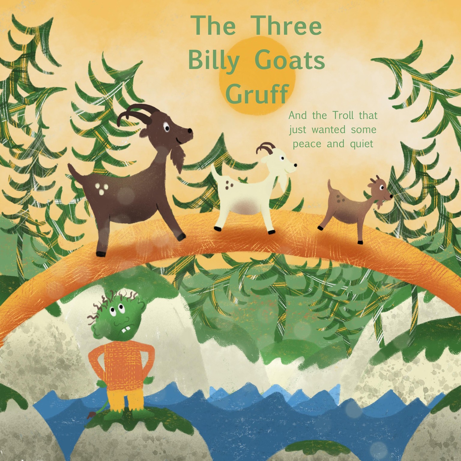 The three billy goats gruff - image 4 - student project