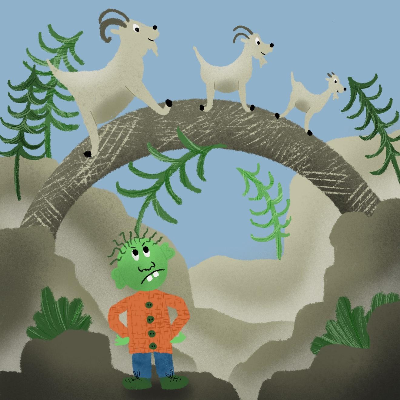 The three billy goats gruff - image 3 - student project