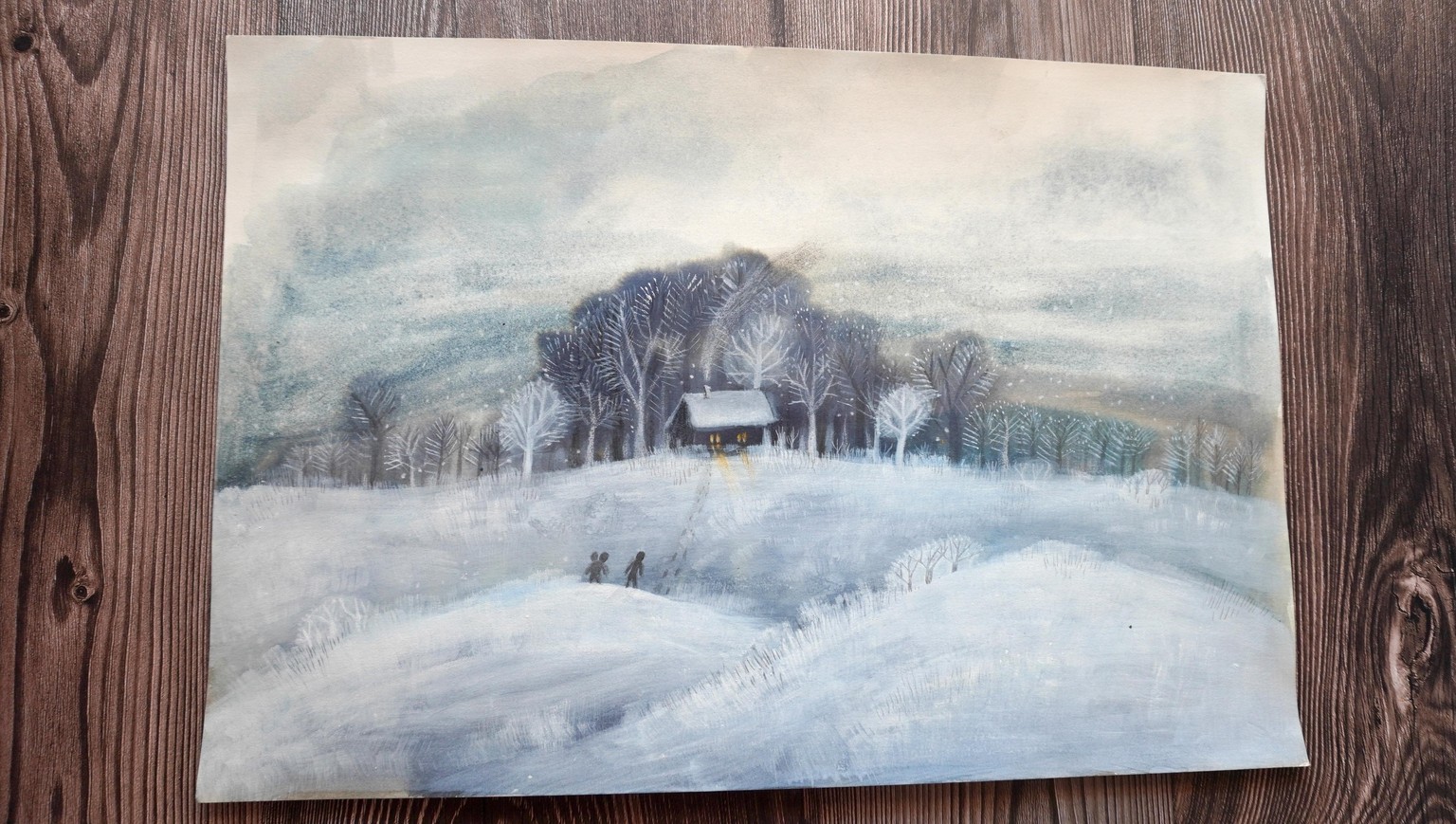 My watercolor textures - image 3 - student project