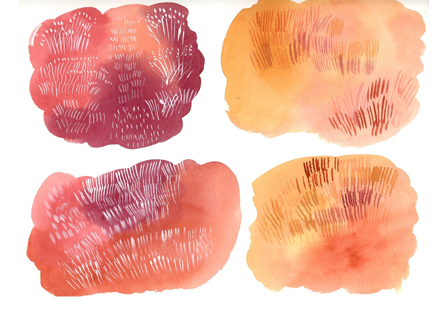 My watercolor textures - image 12 - student project