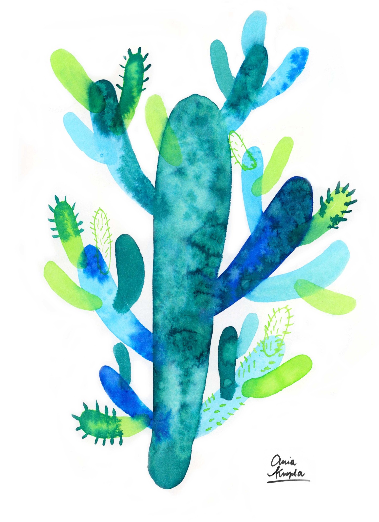 Anna's Pebbles and Cactuses - image 6 - student project