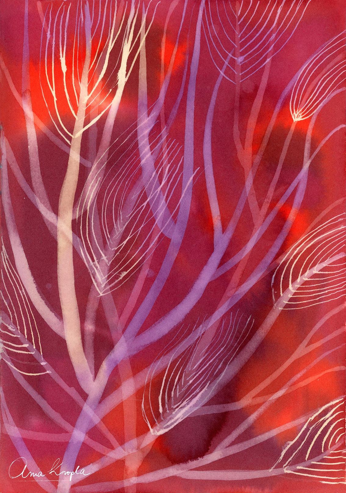 My jellyfish and water plants - image 2 - student project