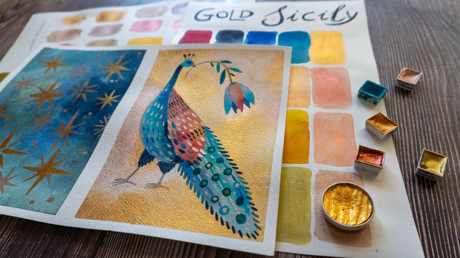 My byzantine peacock - image 2 - student project