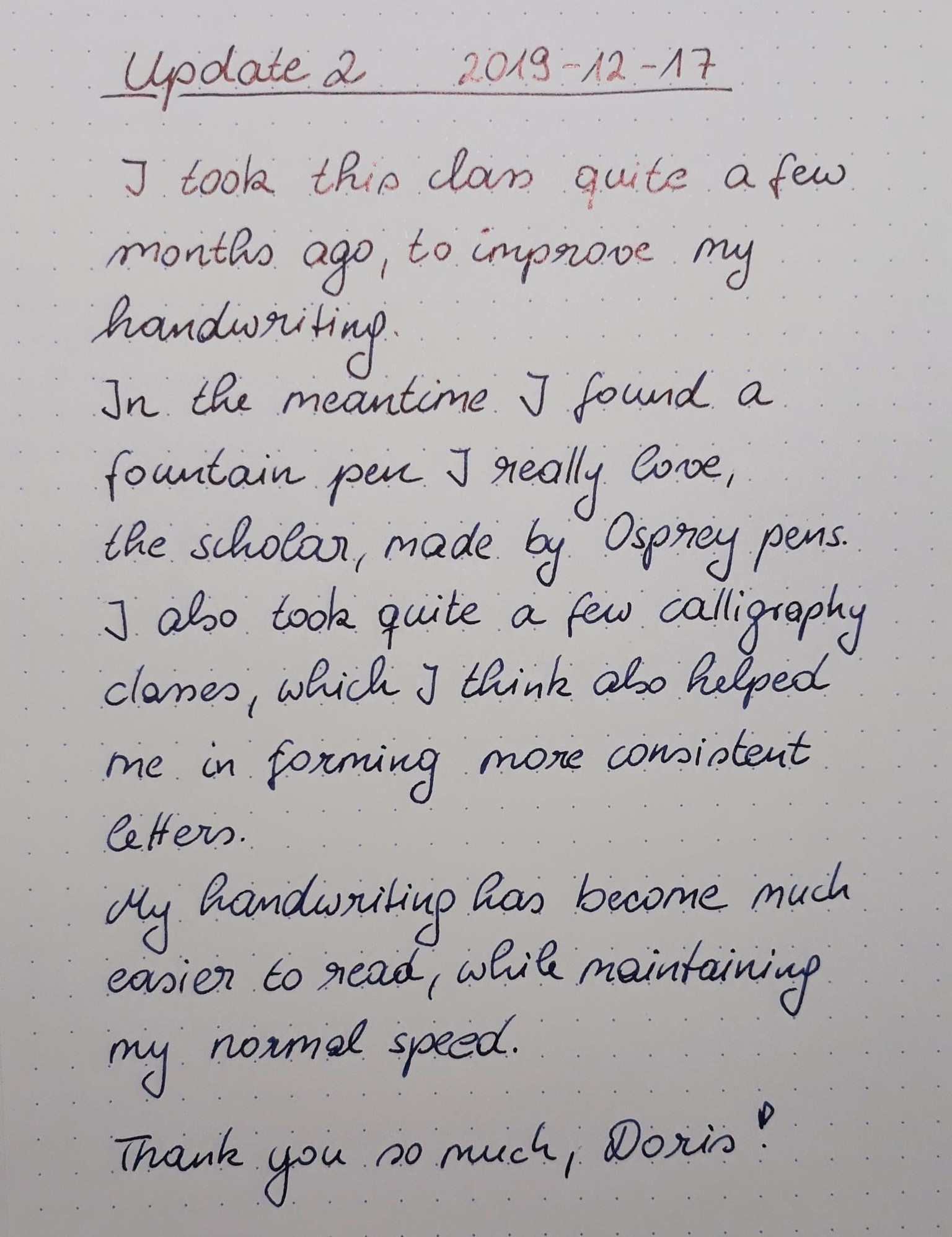 Improving consistency and uniformity - image 3 - student project