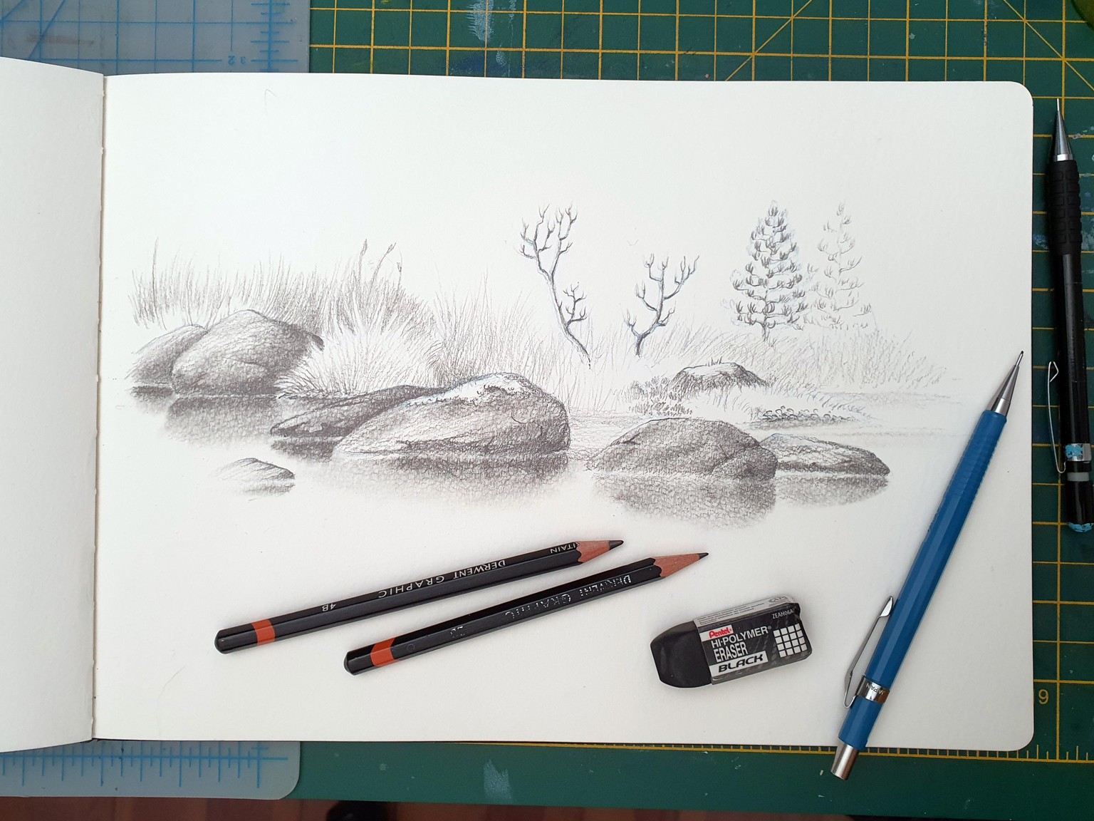 Rock Sketches - image 1 - student project