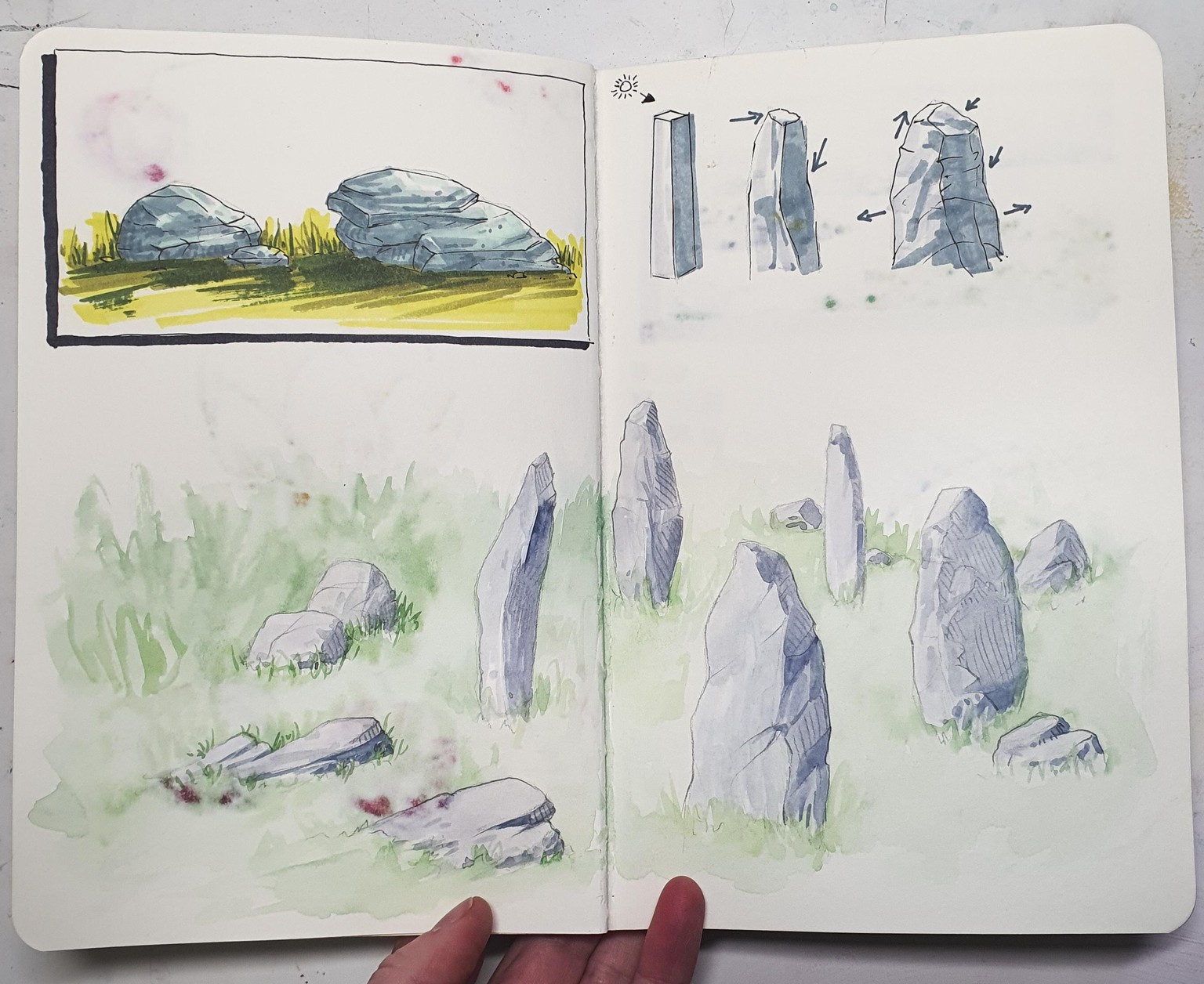 Simplified Trees and Rocks - image 1 - student project