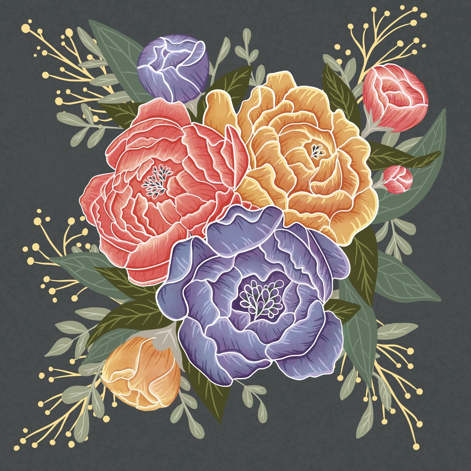 Peony Love - image 1 - student project