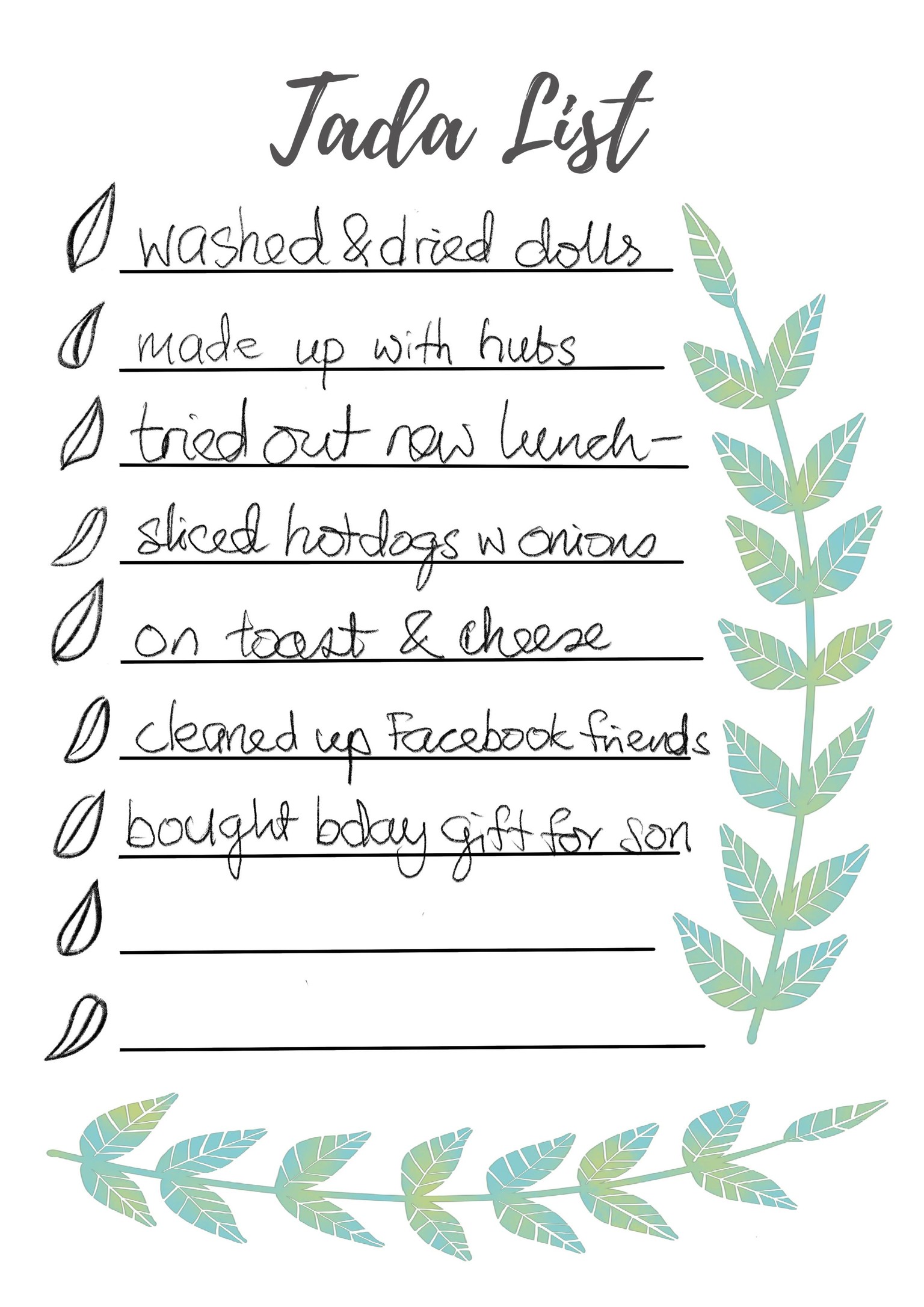 Bullet Journaling - image 2 - student project