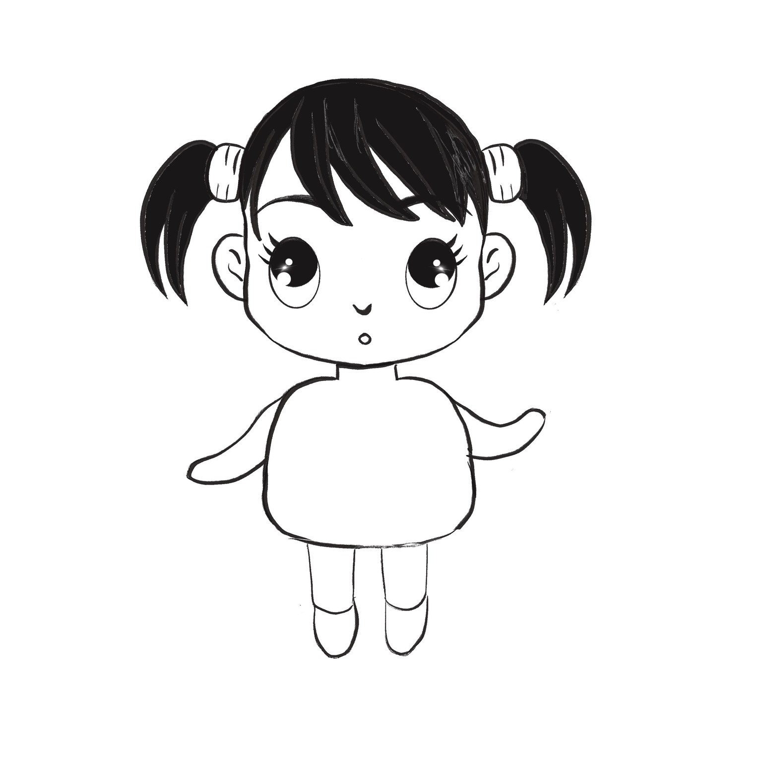 Cute Girl - image 2 - student project