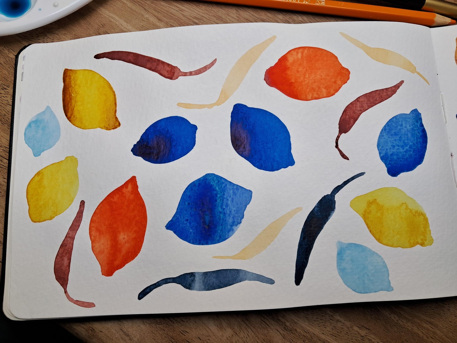 Watercolour Four Ways (WIP) - image 1 - student project