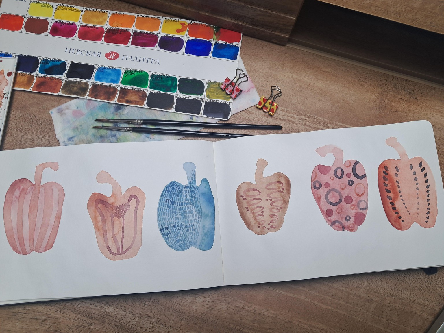 Watercolour Four Ways (WIP) - image 5 - student project