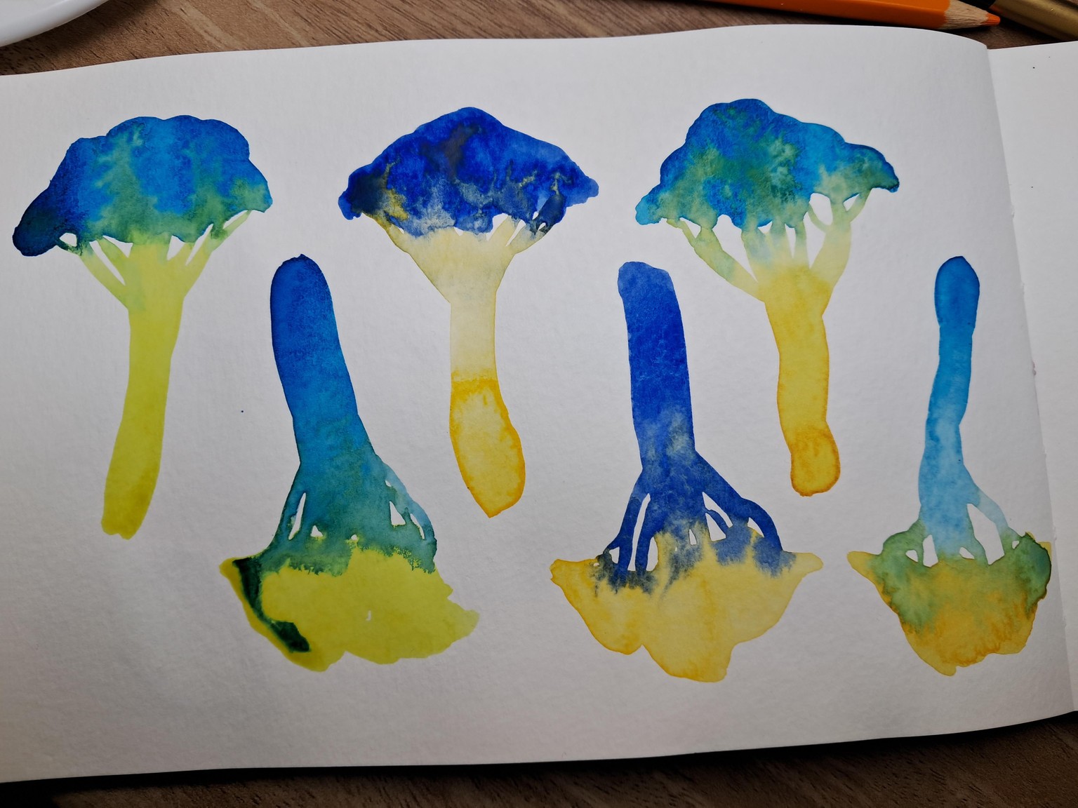 Watercolour Four Ways (WIP) - image 3 - student project