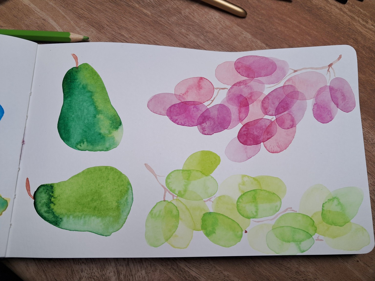 Watercolour Four Ways (WIP) - image 4 - student project
