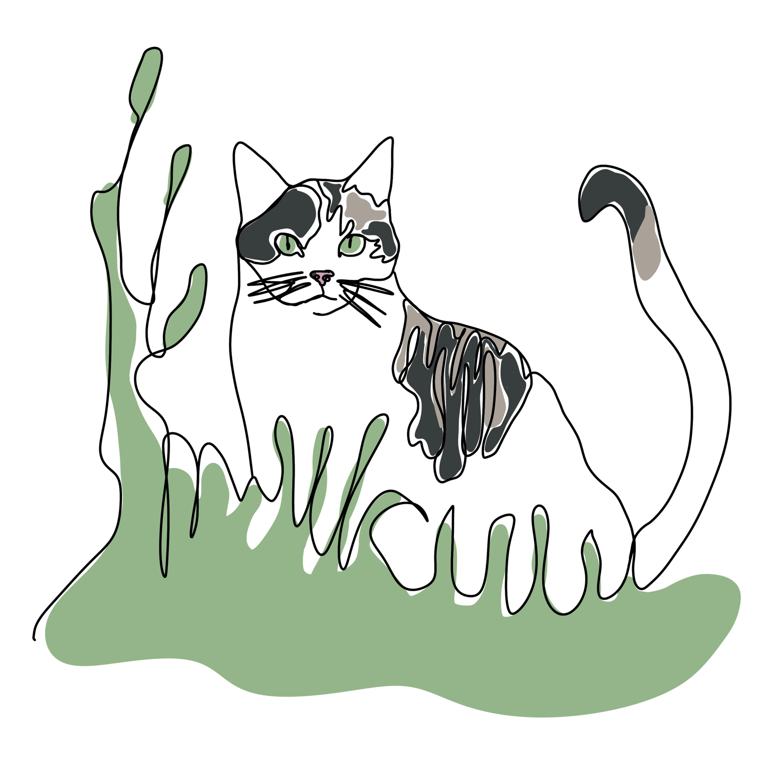 Continuous line art - image 1 - student project