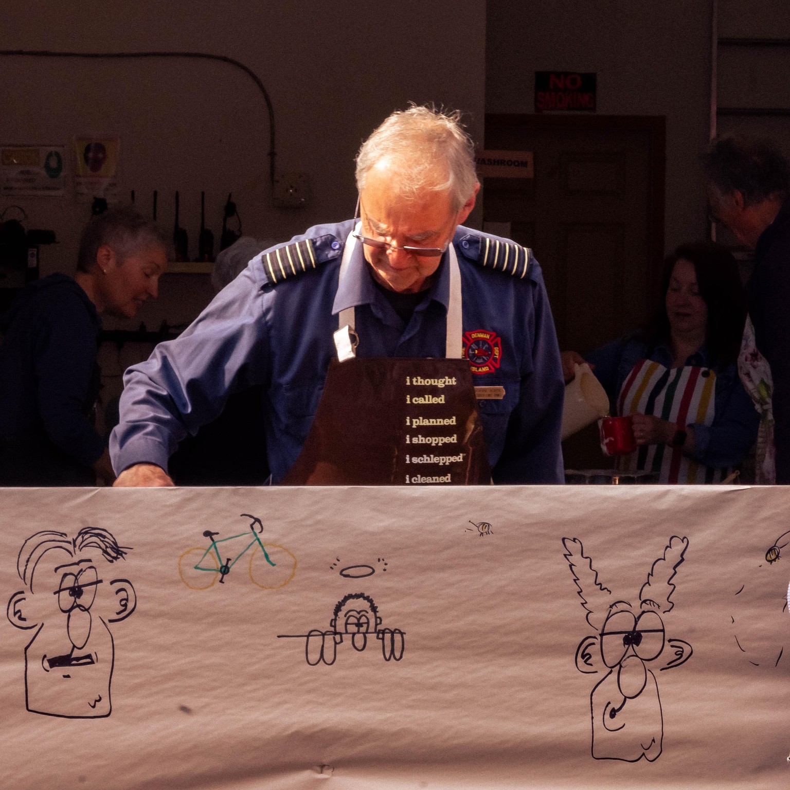 Fireman's fundraising Breakfast - image 2 - student project