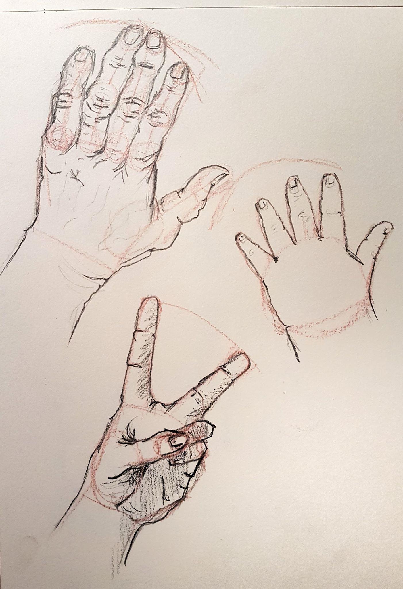 Hands / practice - image 2 - student project