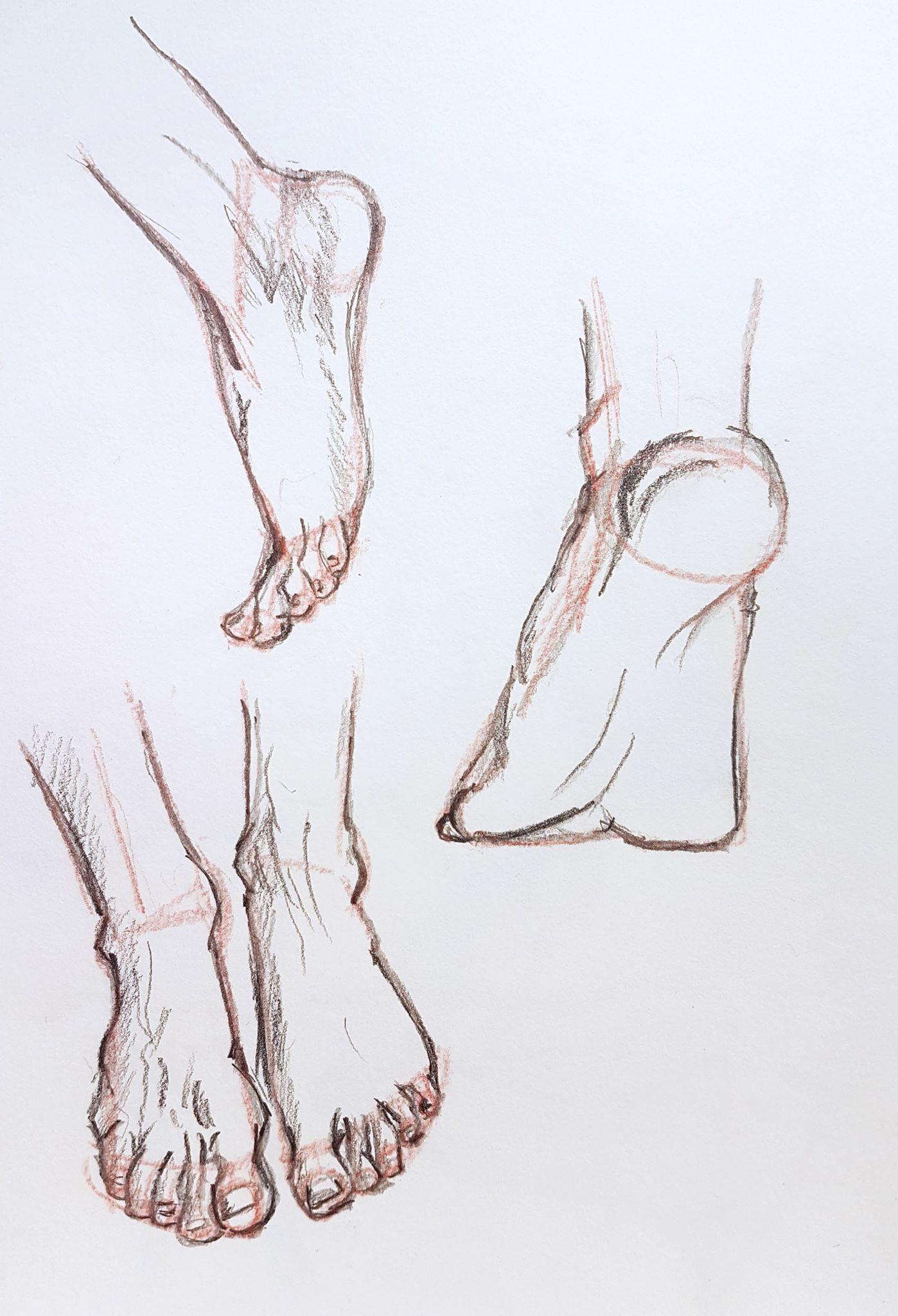 Feet practice - image 1 - student project