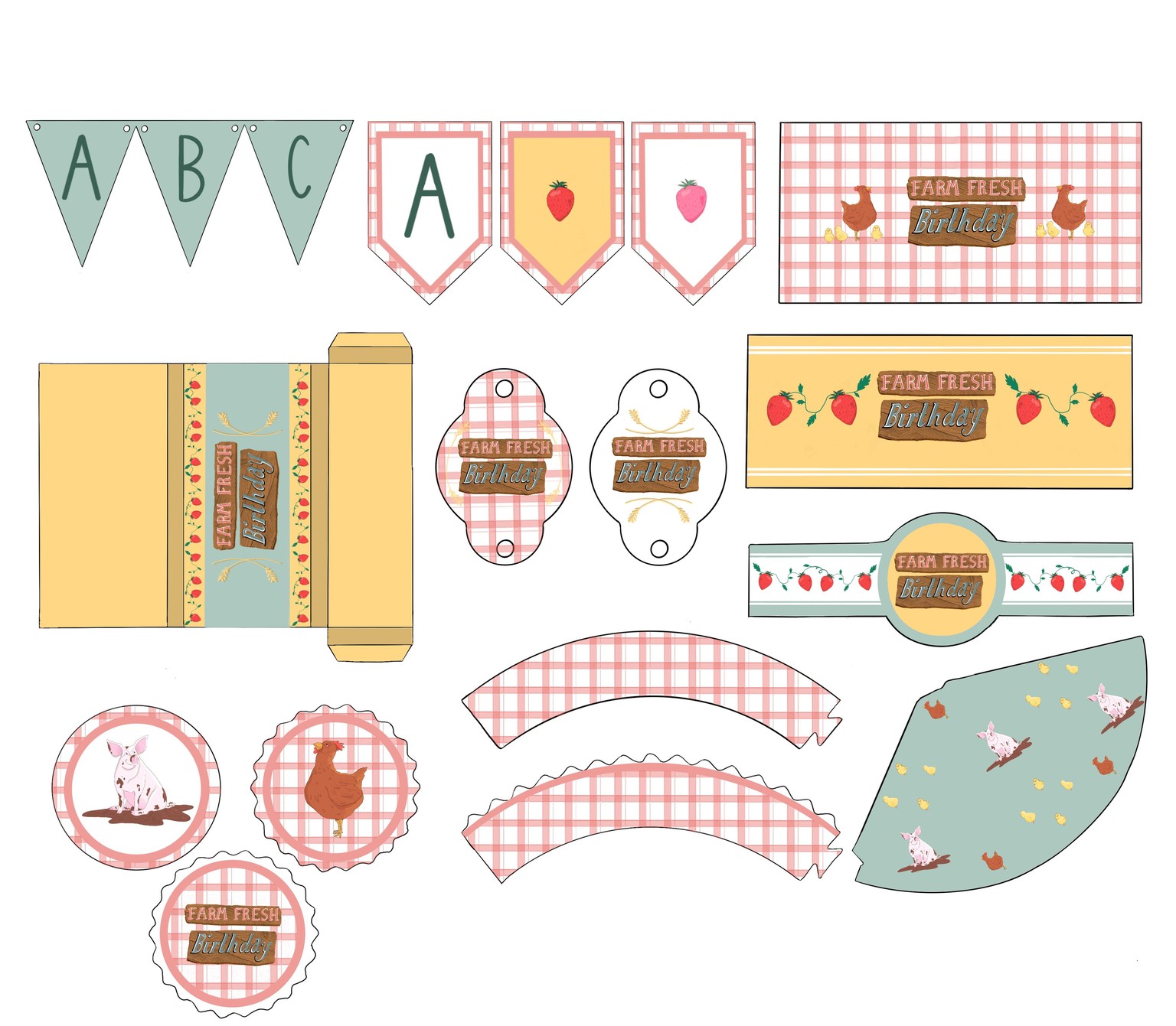 Make Printable Party Decorations with Procreate - image 2 - student project